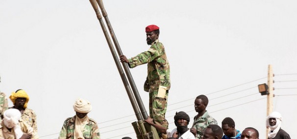 JEM-Sudan troops attend the launch of the DDR progamme in  North Darfur State (Hamid Abdulsalam-UNAMID)