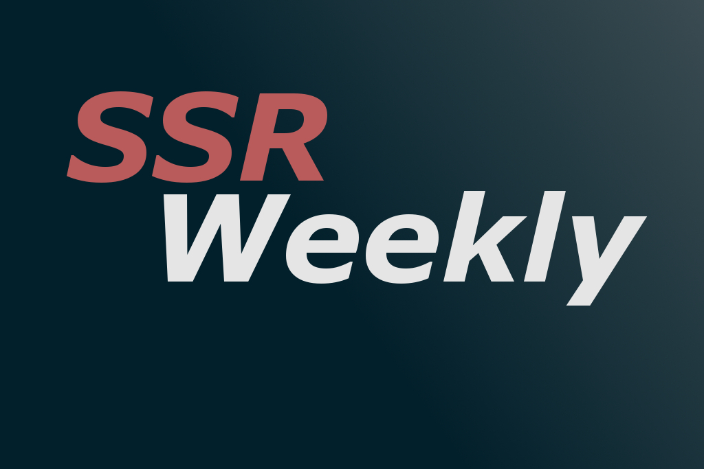 SSR Weekly Logo
