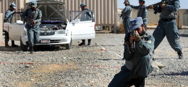Afghan National Police Demonstrate their Capabilities