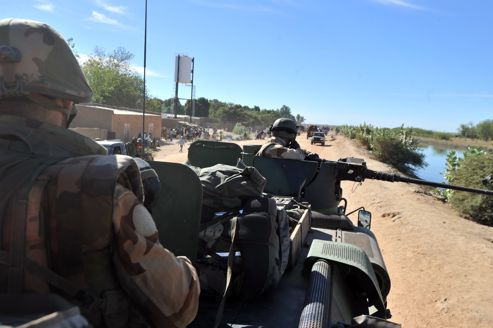 French soldiers in Diabaly Jan 2013 Photo Credit: maliwar