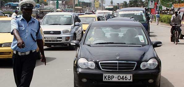 Kenya Traffic Stop